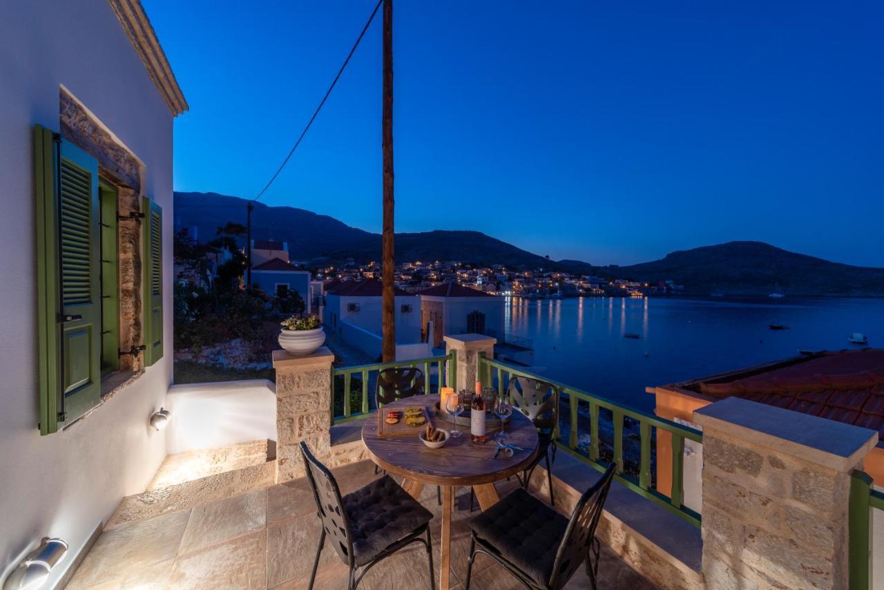 Villa Muse Clio Chalki Town Esterno foto